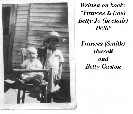 FrancesRussellBettyGaston